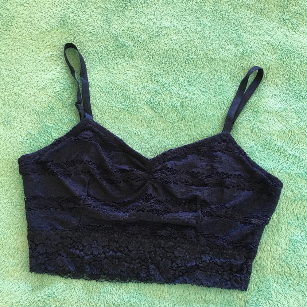 Navy blue bandeau